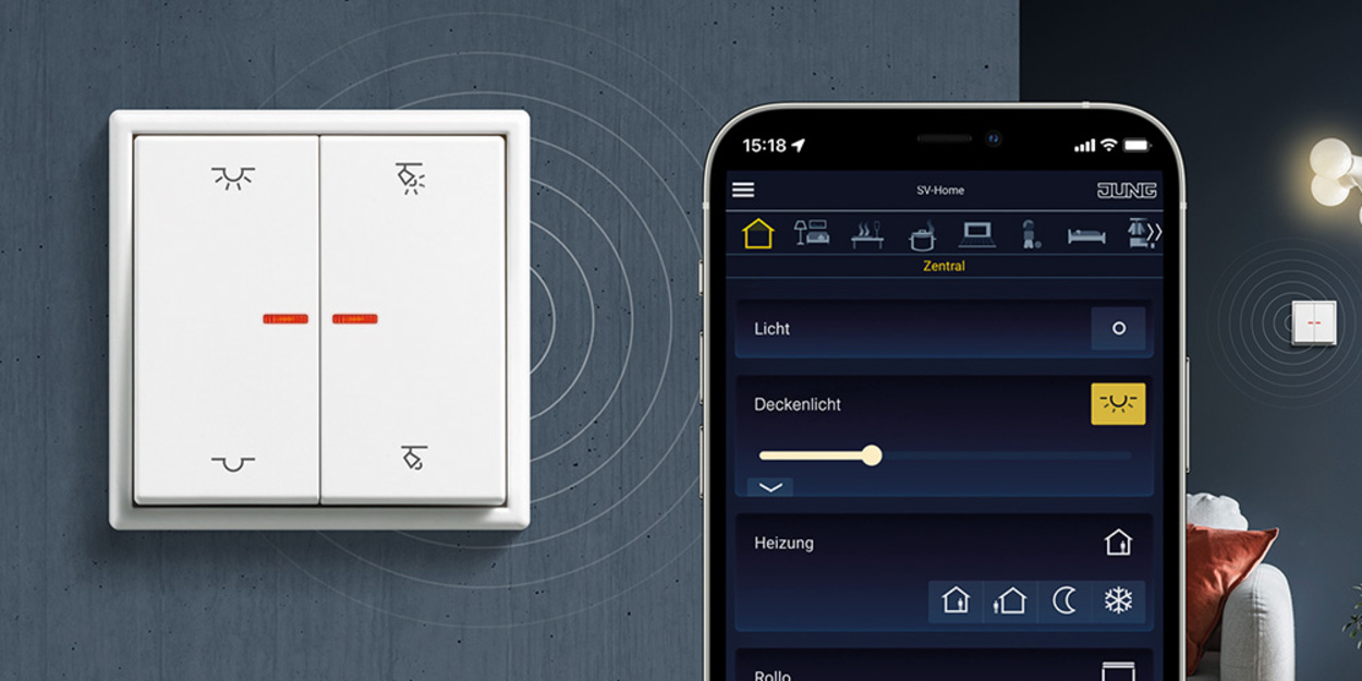 KNX RF Taster bei John Hausgeräte & Service in Dreieich